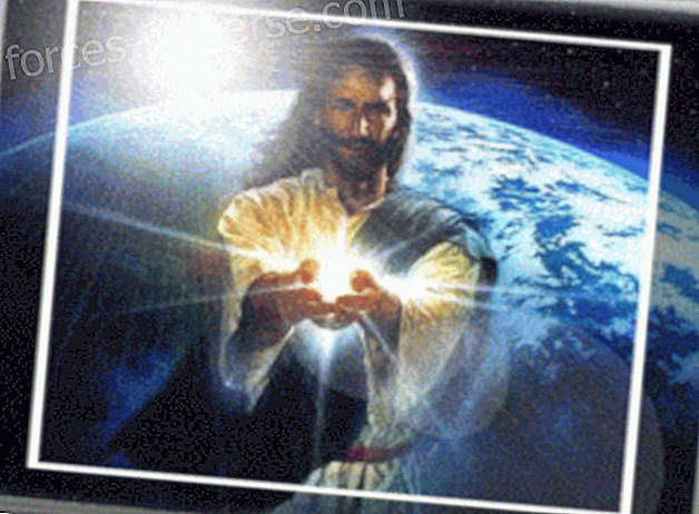Pesan dari Tuan Yesus: "Cahaya Kristus Emas memancar sekarang dari surga - Pesan dari Surga