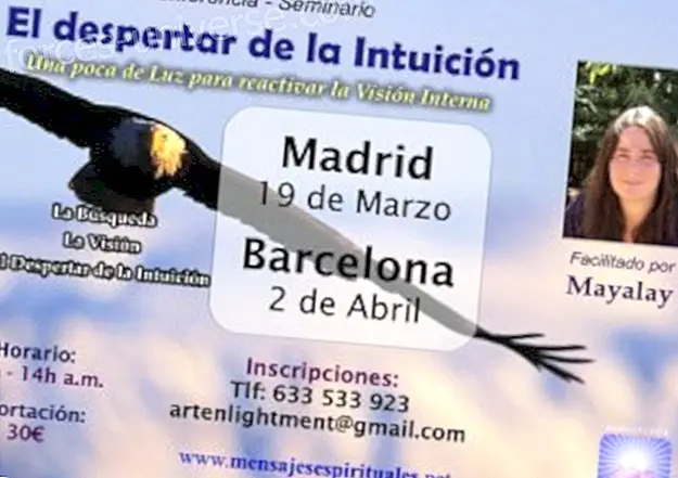 Conférence & Séminaire: Le réveil de l'intuition à Barcelone le 2 avril. - Messages du ciel