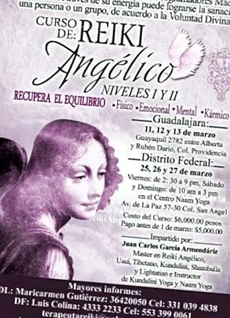 Reiki Course Angelico Levels 1 and 2 in Guadalajara- Mexico 11, 12 and 13 March 2011 - Messages from Heaven