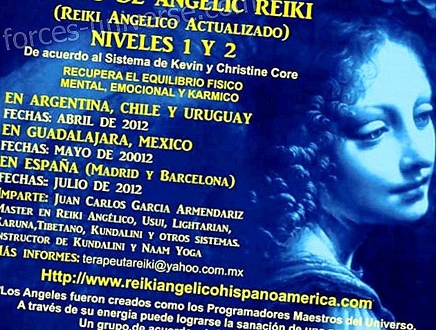 Kursus Angeliki Reiki di Argentina, Chili, Uruguay dan Spanyol - Pesan dari Surga