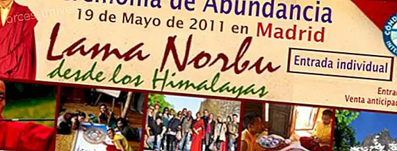 Overflodceremoni med Lama Norbu i Madrid den 19. maj - Meddelelser fra himlen