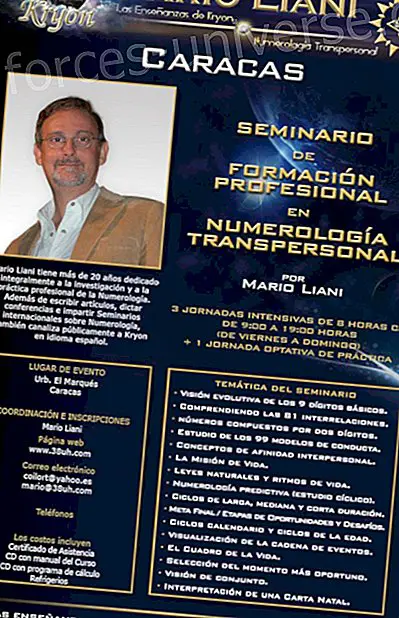 Caracas - 12 to 14 AUGUST 2011 - Training Seminar Prof. in Transpersonal Numerology - by Mario Liani - Messages from Heaven