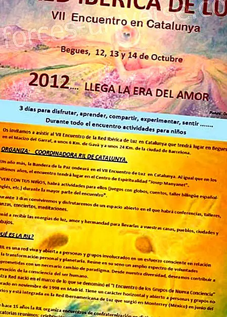 कैटालोनिया में स्पेन के लाइट के इबेरियन नेटवर्क की सातवीं बैठक - 12-14 अक्टूबर - आध्यात्मिक दुनिया