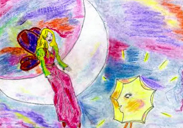 Cerita untuk anak-anak: Burung dan bintang oleh María Jesús Verdú Sacases - Dunia Spiritual