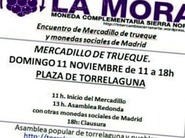Moran neuvosto, edustajakokous ja sosiaalinen valuutta Madridin vuorilla Espanjassa - Hengellinen maailma