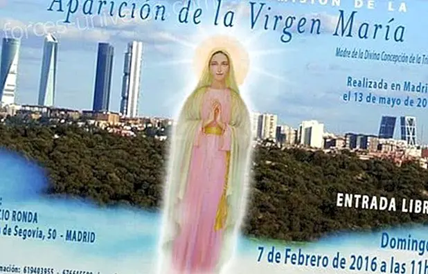 Transmission of the apparition of the Virgin Mary in Madrid, February 7, 2016 - Spiritual World