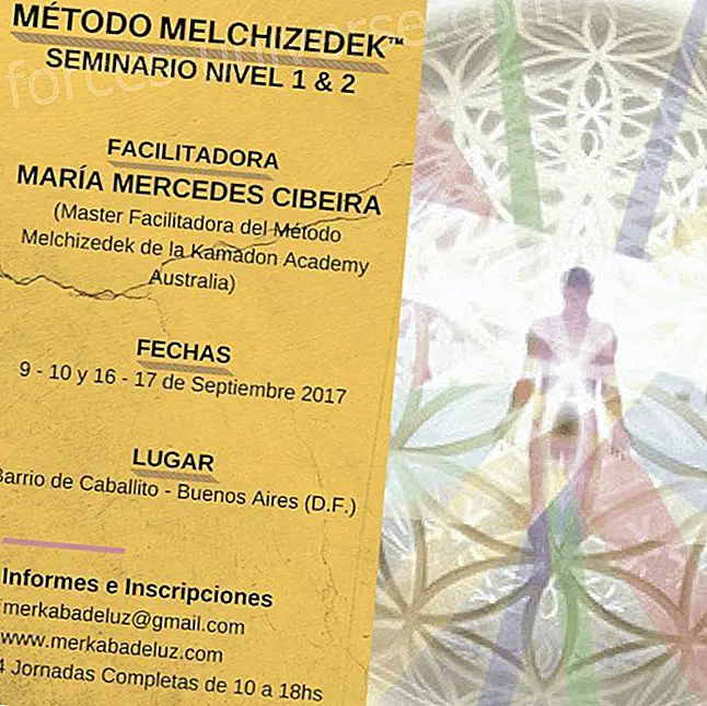 Melchizedek ™ 1. ja 2. meetodi seminar María Mercedes Cibeiraga, 9. – 10. September ja 16. – 17., Buenos Aires