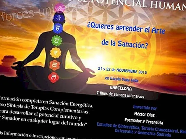 ”Ihmispotentiaalin herättäminen”, 21. ja 22. marraskuuta 2015, Barcelona, ​​täydellinen energiaparannuksen koulutus. - ammattilainen