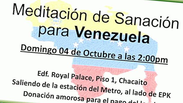 Meditazione di guarigione Venezuela a Caracas il 4 ottobre 2015 - professionale
