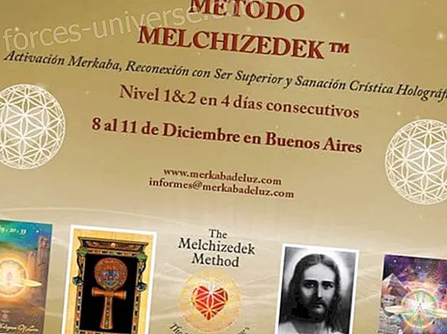 Melchizedek ™ Method Seminar Level 1 & 2 med María Mercedes Cibeira, 4 på hinanden følgende dage fra 8. til 11. december 2016 i Buenos Aires - professionel