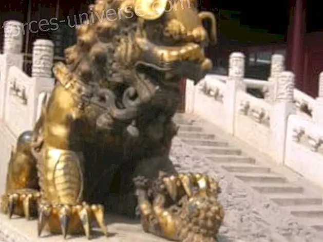 Lions Fu Protectors of Homes and Temples - Wisdom and knowledge