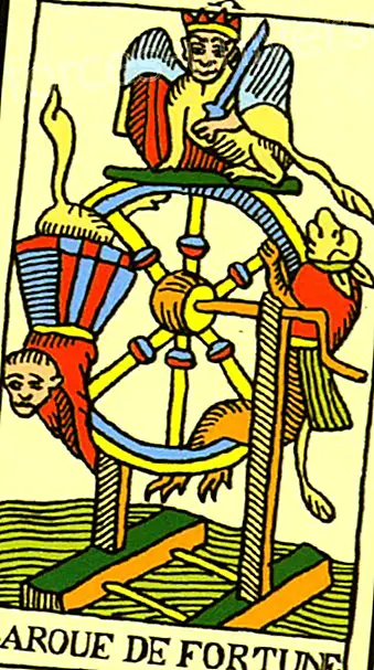 The Tarot - The Wheel of Fortune - Wisdom and knowledge